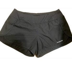 Patagonia Womens Black Strider Pro Shorts 3.5”
